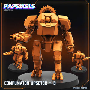 3D Printed Papsikels Compumaton Upseter Set Democracy Troopers Bugs and Bots 28mm 32mm