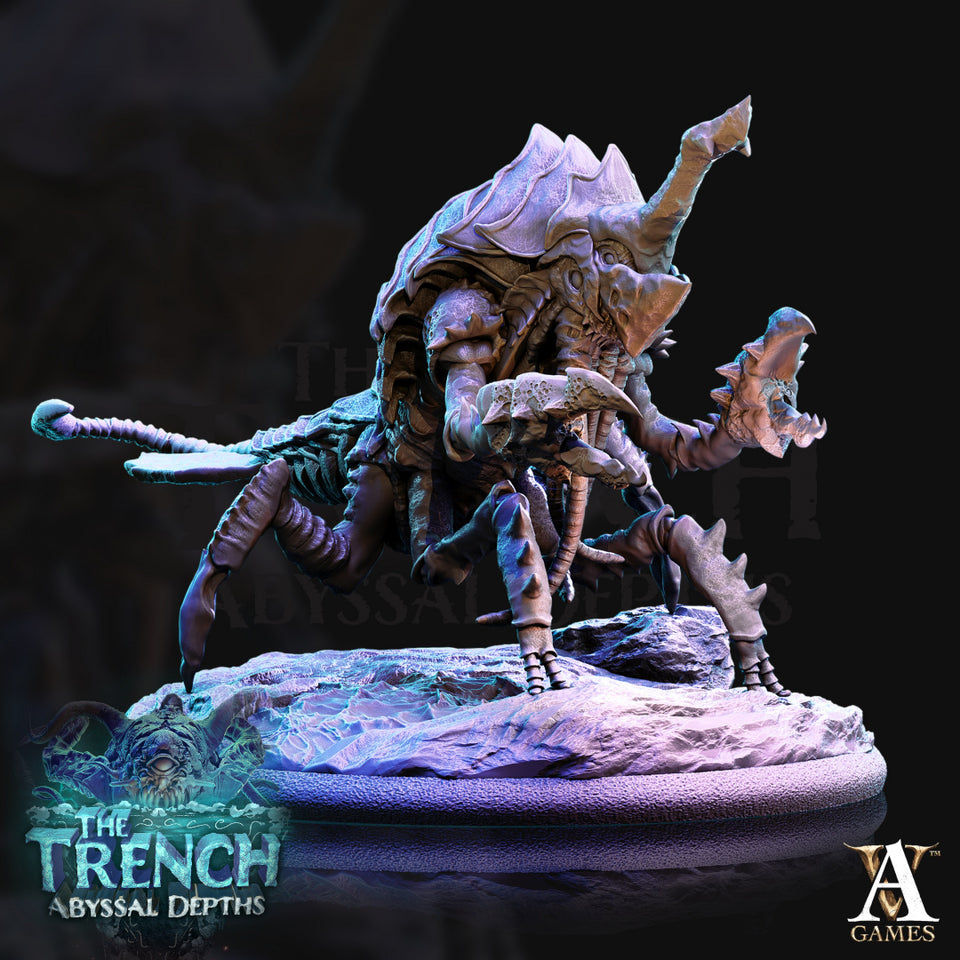 3D Printed Archvillain Games Chuul The Trench Abyssal Depths 28 32mm D&D