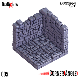 3D Printed Cast n Play Death x Tiles Hallways Set 28mm 32mm D&D