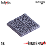 3D Printed Cast n Play Death x Tiles Scatter Floor Set 28mm 32mm D&D