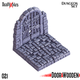 3D Printed Cast n Play Death x Tiles Doors Set 28mm 32mm D&D