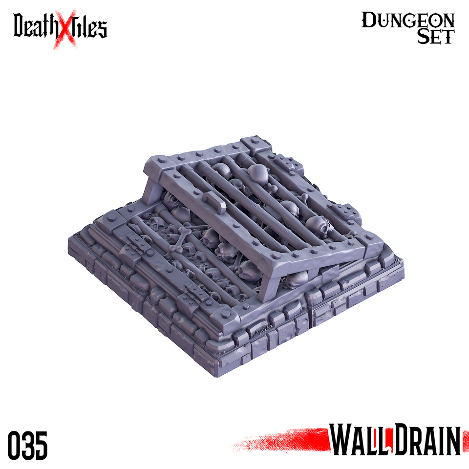 3D Printed Cast n Play Death x Tiles - Trap Bundle Set 2 Dungeon Set 28mm 32mm D&D