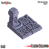 3D Printed Cast n Play Death x Tiles Scatter Floor Set 28mm 32mm D&D