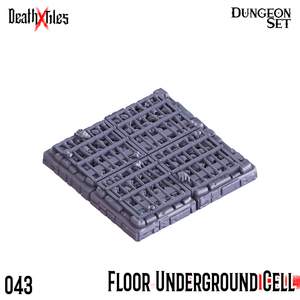 3D Printed Cast n Play Death x Tiles Scatter Floor Set 28mm 32mm D&D