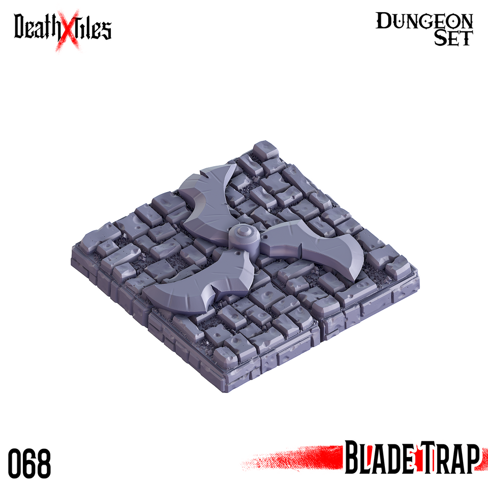 3D Printed Cast n Play Death x Tiles - Trap Bundle 2 Dungeon Tile Set