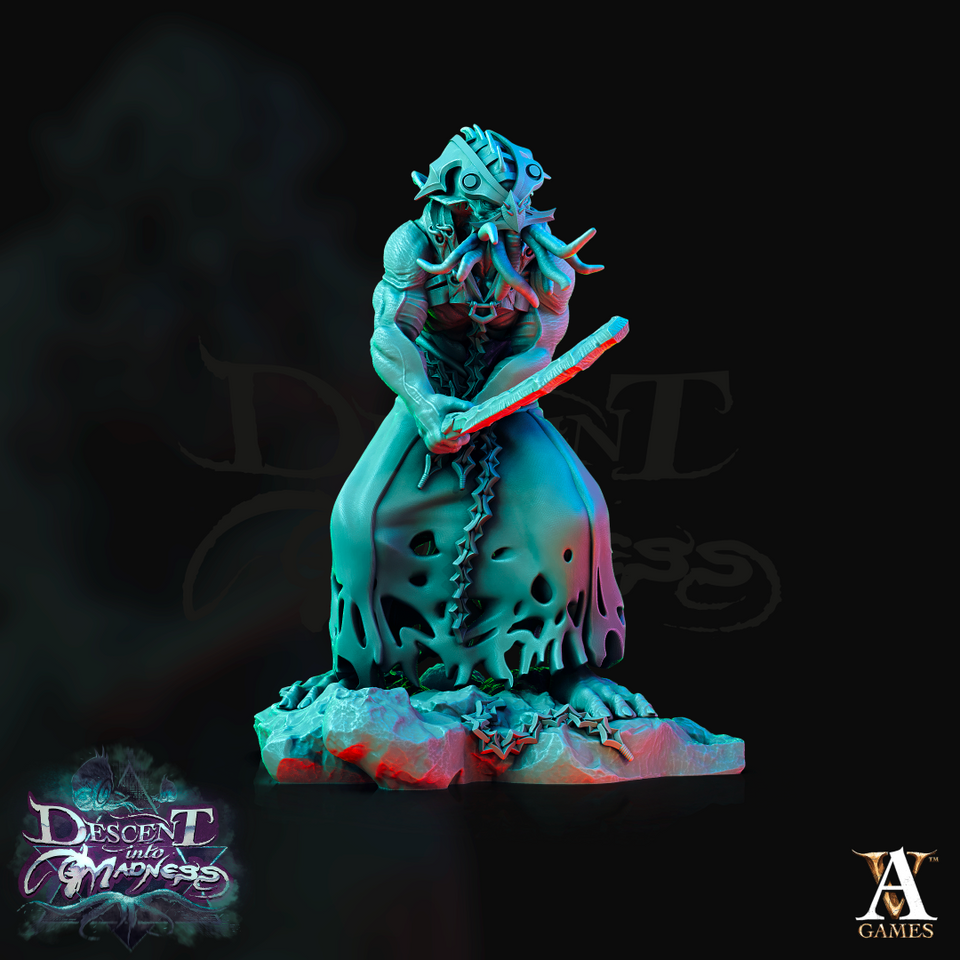 3D Printed Archvillain Games Descent into Madness - Deepspawn 28mm 32mm D&D