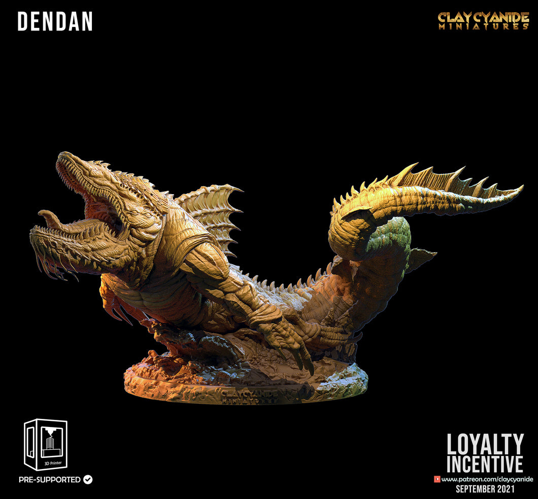 3D Printed Clay Cyanide Dendan 28 32 mm D&D