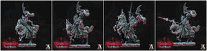 3D Printed Archvillain Games Bloodright Red Reign - Dread Hussars 28mm 32mm D&D