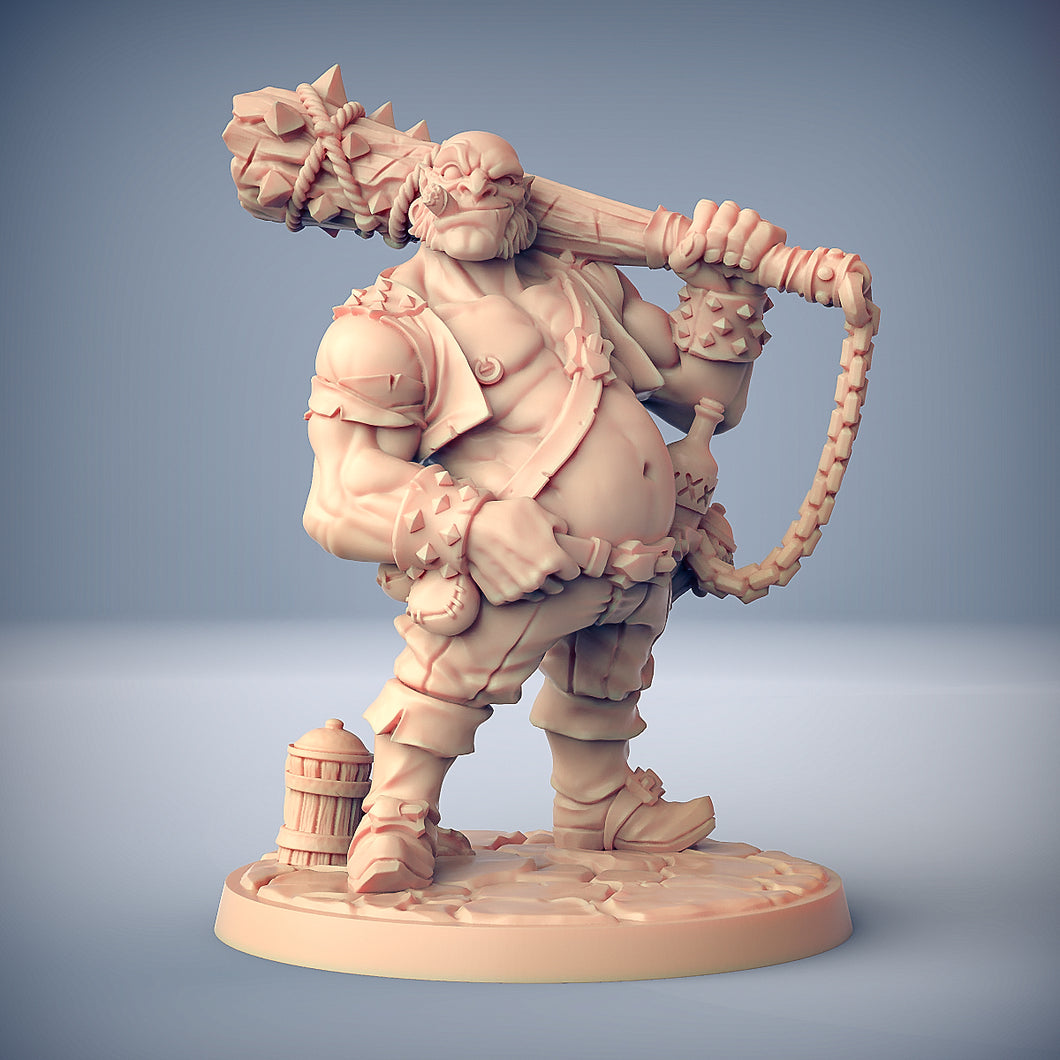 3D Printed Artisan Guild Dunn Half Ogre Troubles in Taverns 10 Heroes Set Welcome Box 28mm 32mm