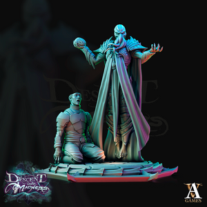 3D Printed Archvillain Games Descent into Madness Encephalids 28 32mm D&D