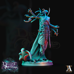 3D Printed Archvillain Games Descent into Madness Encephalids Enlightened 28 32mm D&D