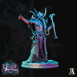 3D Printed Archvillain Games Descent into Madness Encephalids Enlightened 28 32mm D&D