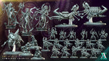 3D Printed Archvillain Games Timeless Hierophant Praetorians Empire of Stars Timeless Trinity 28 32mm D&D