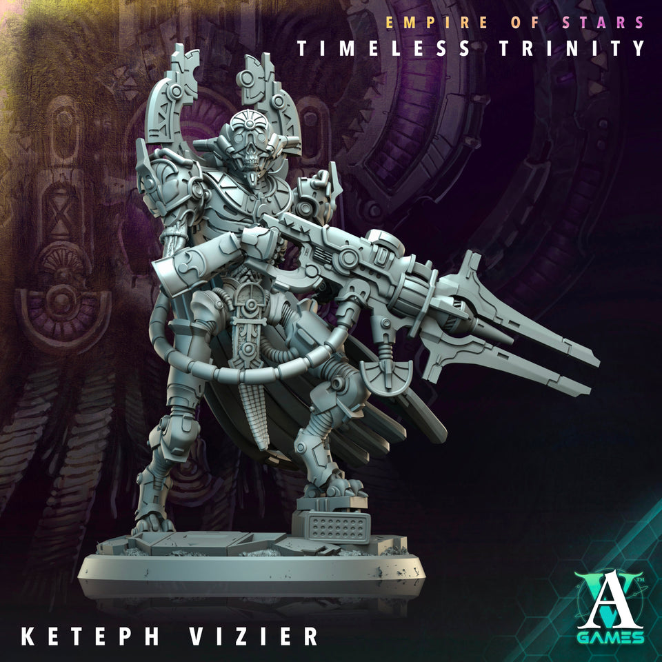 3D Printed Archvillain Games Keteph Vizier Legionnaires Empire of Stars Timeless Trinity 28 32mm D&D