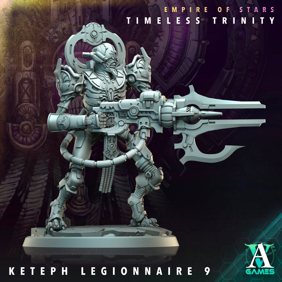 3D Printed Archvillain Games Keteph Vizier Legionnaires Empire of Stars Timeless Trinity 28 32mm D&D