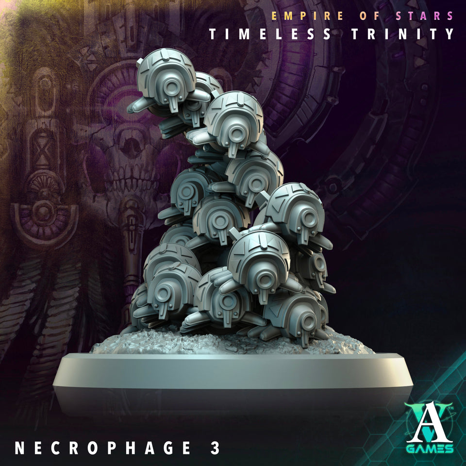 3D Printed Archvillain Games Necrophages Empire of Stars Timeless Trinity 28 32mm D&D