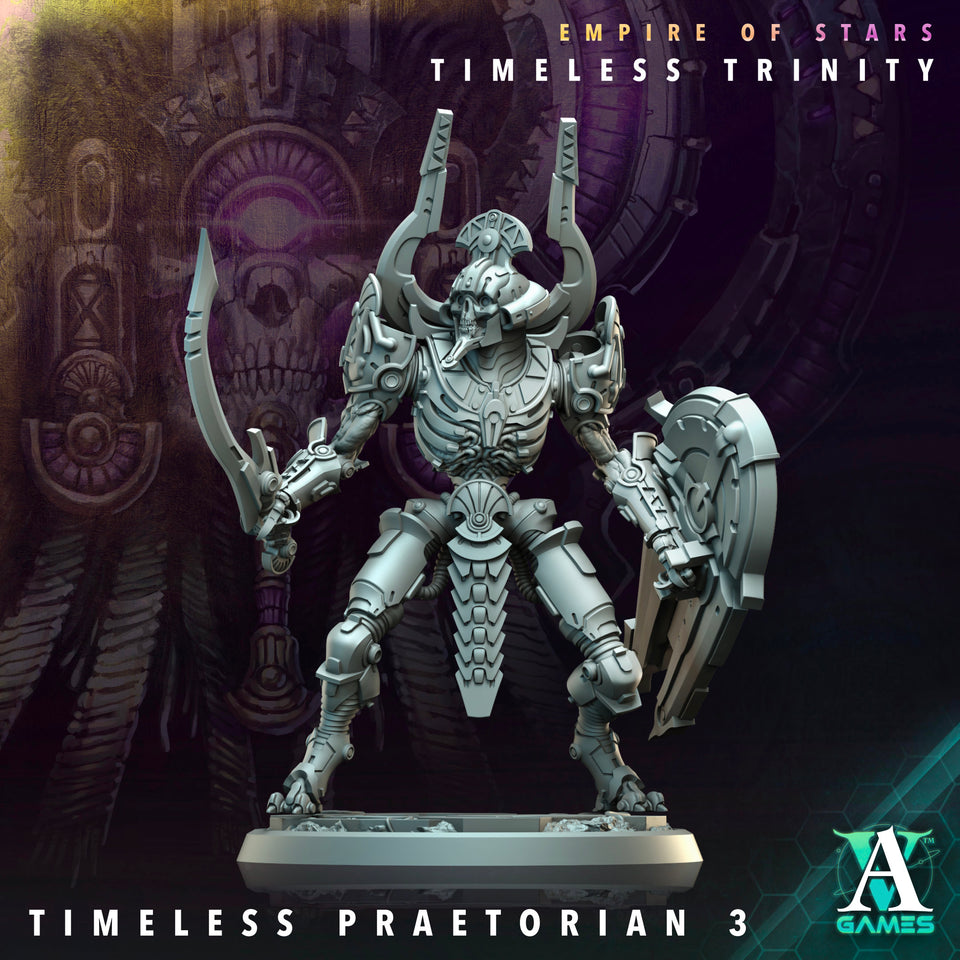 3D Printed Archvillain Games Timeless Hierophant Praetorians Empire of Stars Timeless Trinity 28 32mm D&D