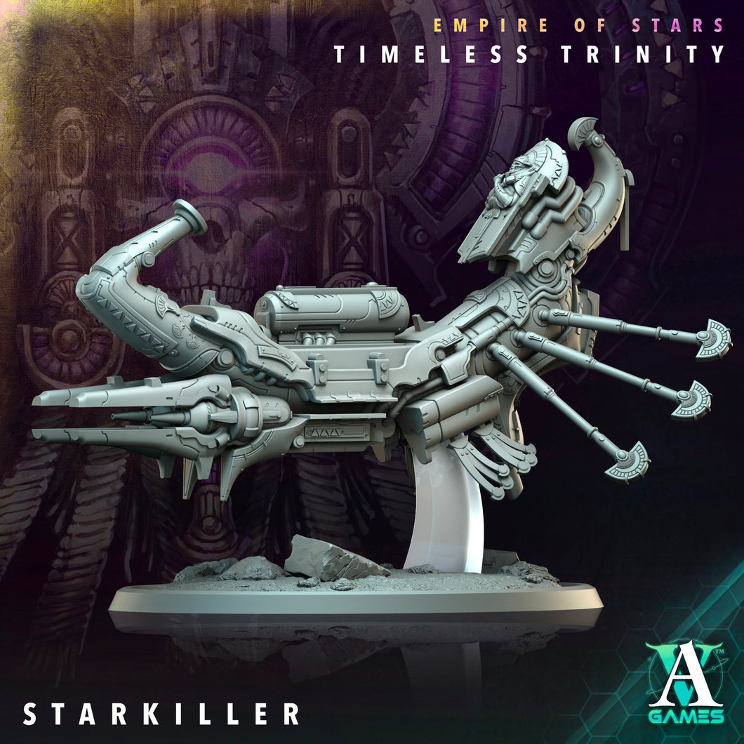 3D Printed Archvillain Games Starkiller Empire of Stars Timeless Trinity 28 32mm D&D