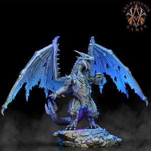 3D Printed Archvillain Games - Erevos the Death Dragon 28mm 32mm D&D