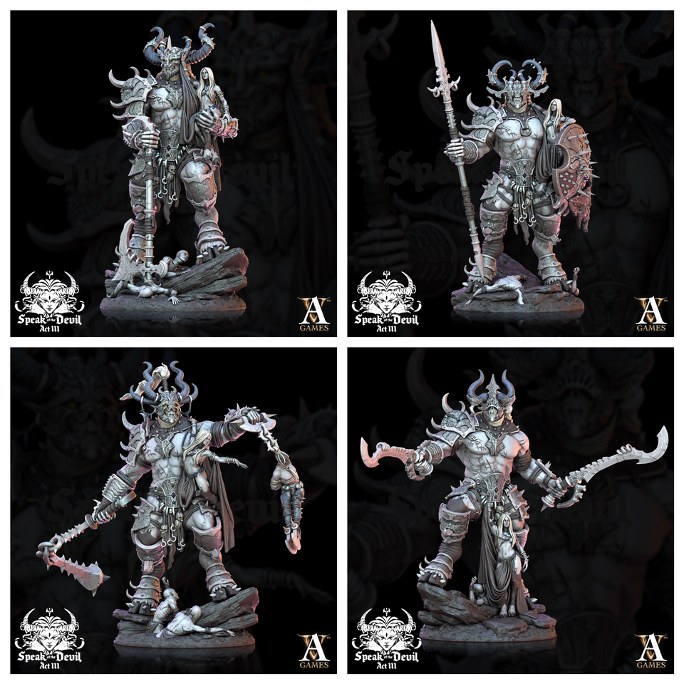 3D Printed Archvillain Games Ordos Nai Set Speak of the Devil Vol. III 28 32mm