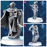 3D Printed STL Miniatures Vampire Core Characters The Frost City 3 28 - 32mm War Gaming D&D