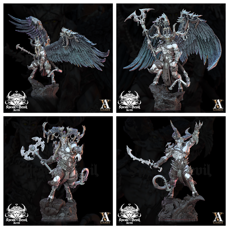 3D Printed Archvillain Games Anedos - The Lost Grace Speak of the Devil Vol. III 28 32mm