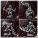 3D Printed Archvillain Games Blutgeir Shepherd Bloodright - Crimson Legion 28 32mm D&D