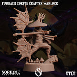 3D Printed Sordane Publishing Fungarii Corpse Crafter Warlock Monster Mayhem II 28 32mm D&D