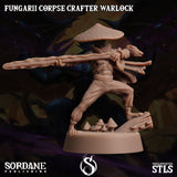 3D Printed Sordane Publishing Fungarii Corpse Crafter Warlock Monster Mayhem II 28 32mm D&D