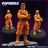 3D Printed Papsikels SEPTEMBER 2024 CYBERPUNK Geneticist Set 28mm 32mm