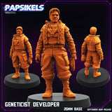 3D Printed Papsikels SEPTEMBER 2024 CYBERPUNK Geneticist Set 28mm 32mm