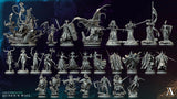 3D Printed Archvillain Games Thrynodia The Wailing Queen Gravebound Queen's Wail 28 32mm D&D