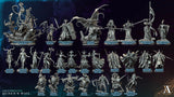 3D Printed Archvillain Games Thrynodia The Wailing Queen Gravebound Queen's Wail 28 32mm D&D