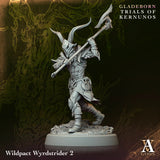 3D Printed Archvillain Games Wildpact Wyrdstrider Gladeborn - Trials of Kernunos 28 32mm D&D