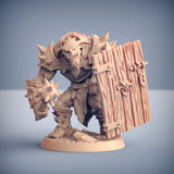 3D Printed Artisan Guild Great Goblin Thugs Set 28mm 32mm