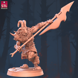 3D Printed STL Miniatures Grevik Set 28 - 32mm War Gaming D&D