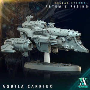 3D Printed Archvillain Games Aquila Carrier Hellas Eternal Artemis Rising 28 32mm D&D