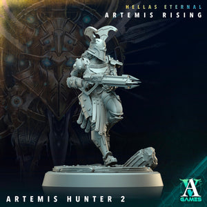 3D Printed Archvillain Games The First Vestal Artemis Hunters Executors Hellas Eternal Artemis Rising 28 32mm D&D