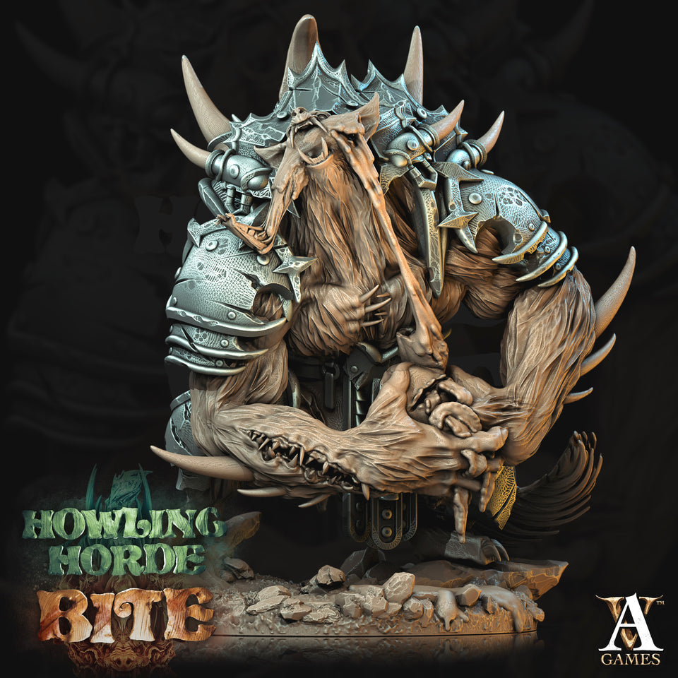 3D Printed Archvillain Games Claws of Akata Howling Horde 28 32mm D&D