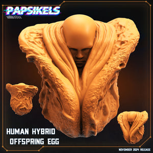 3D Printed Papsikels Human Hybrid Offspring Egg Nov 2024 Scifi 28mm 32mm