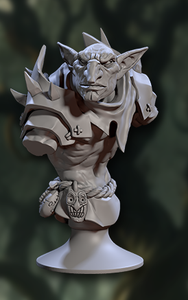 3D Printed Artisan Guild Faldorn Hobgoblin Bust Set 28mm 32mm