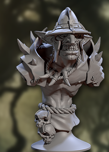 3D Printed Artisan Guild Faldorn Hobgoblin Bust Set 28mm 32mm