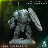 3D Printed Archvillain Games Argo Bulwark Morior Invictus Argo Commando 28 32mm D&D