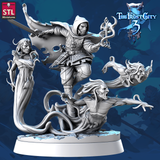 3D Printed STL Miniatures Malcor Core Characters The Frost City 3 28 - 32mm War Gaming D&D