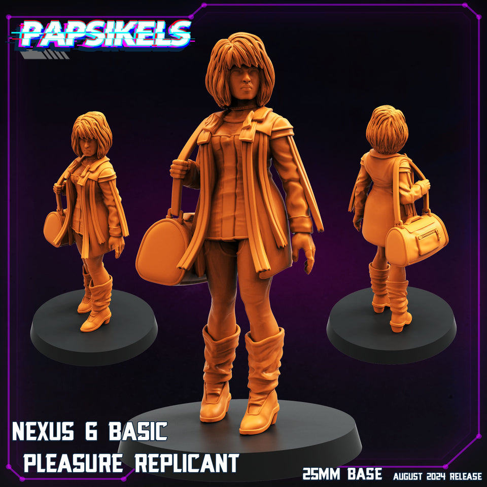 3D Printed Papsikels August 2024 Cyberpunk Nexus 6 Set 28mm 32mm