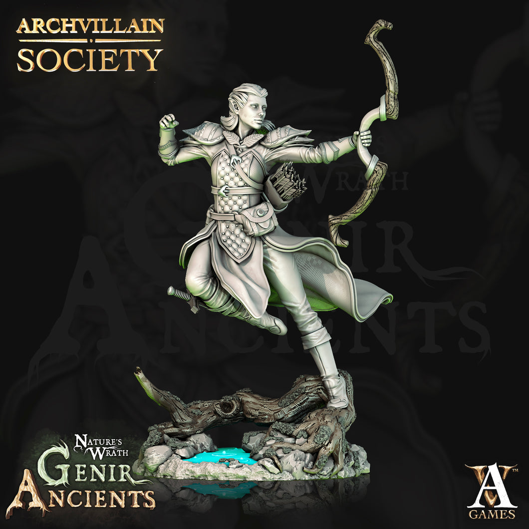 3D Printed Archvillain Games Archvillain Society Vol. X - Alavara Zinbella 28mm 32mm D&D