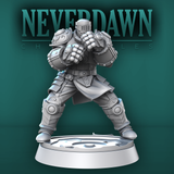 3D Printed STL Miniatures Never Dawn Luminaries 28 - 32mm War Gaming D&D