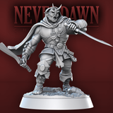 3D Printed STL Miniatures Never Dawn Shadow Stalkers 28 - 32mm War Gaming D&D