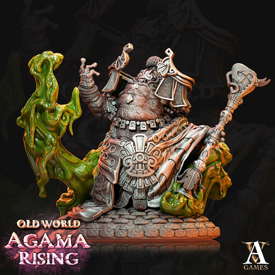 3D Printed Archvillain Games Acolytes of Ziskal Old World Agama Rising 28 32mm D&D