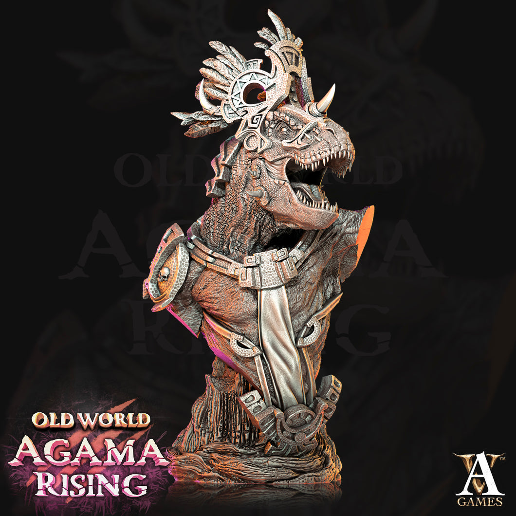 3D Printed Archvillain Games Blessed Claw Of Ziskal Bust Old World Agama Rising 28 32mm D&D